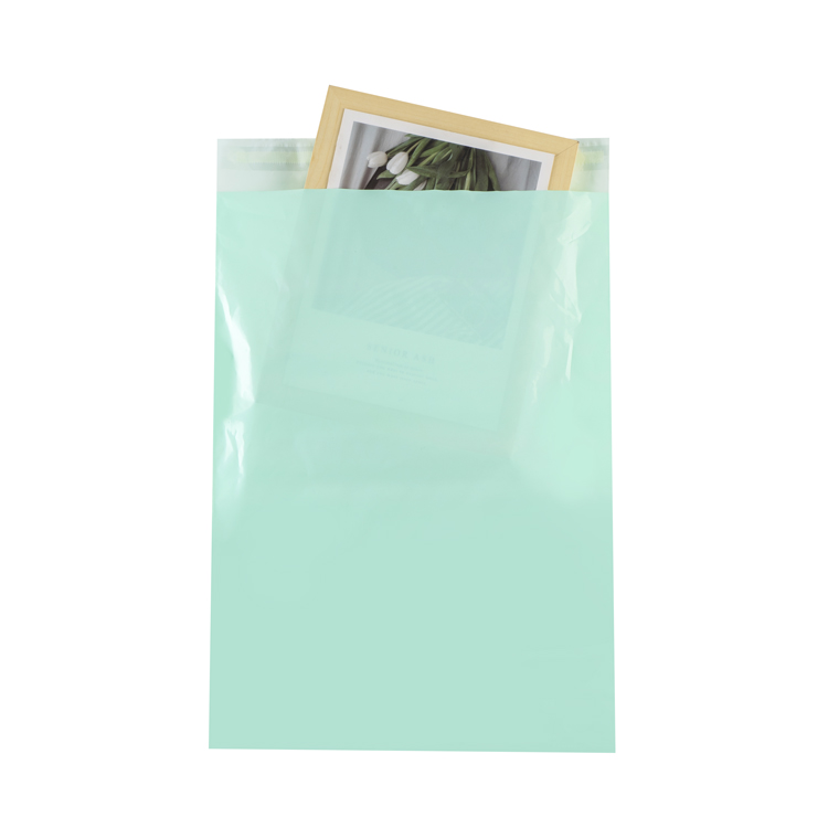 12x15.5 100 large transport bags, strong adhesive mail bags, waterproof and tear proof multi-functional clothing envelopes, mail bags, blue-green